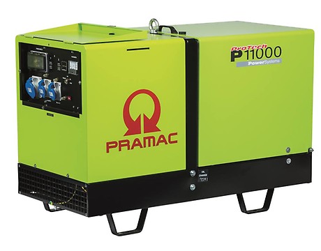 картинка Дизельный генератор Pramac P11000, 230V, IPP, в кожухе от компании Нова Механика